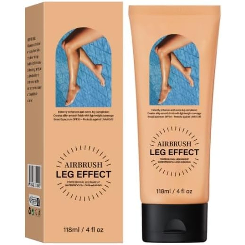 Paqiman leg makeup waterproof medium shade front bottle view
