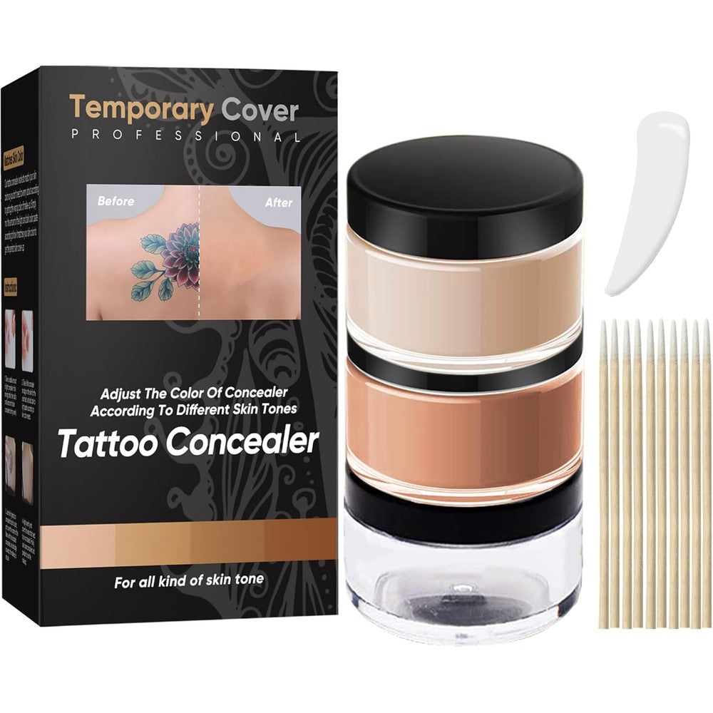 Richie House tattoo cover up makeup front view packaging box