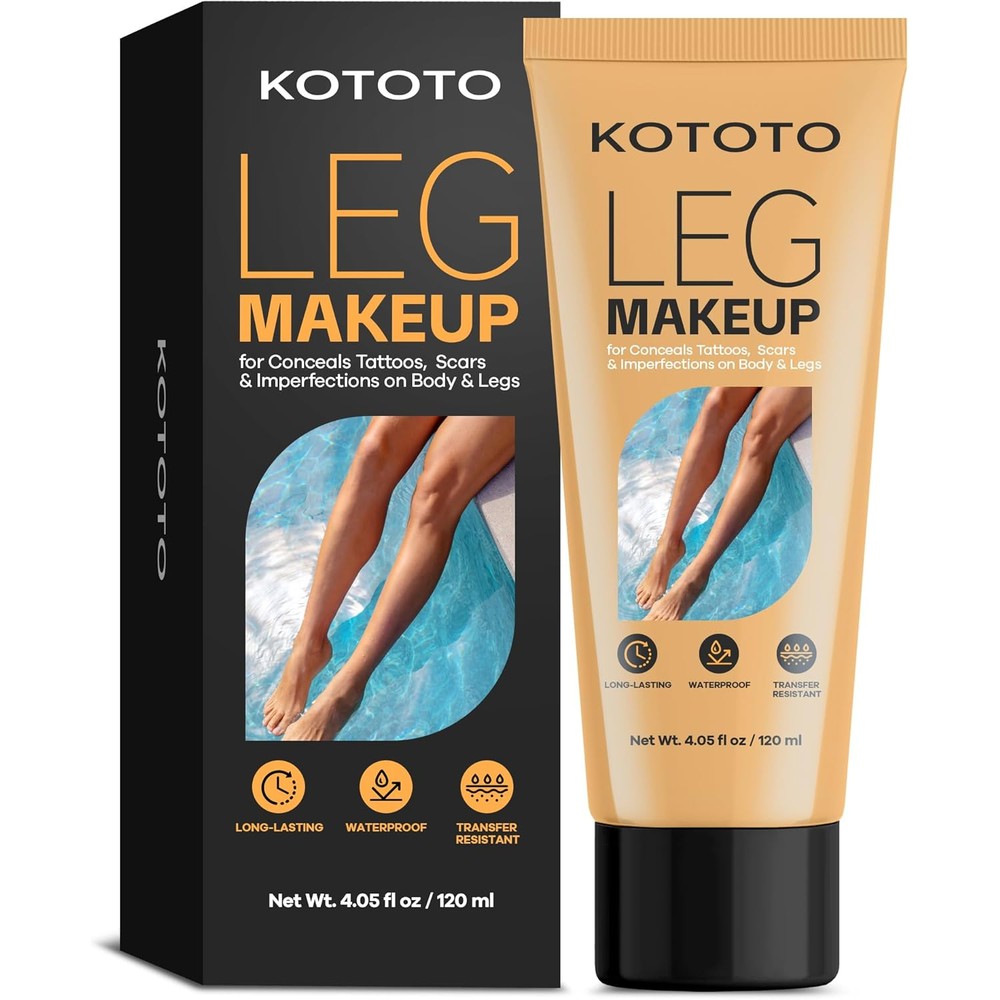 Kototo Tattoo Cover Up Makeup front view packaging box