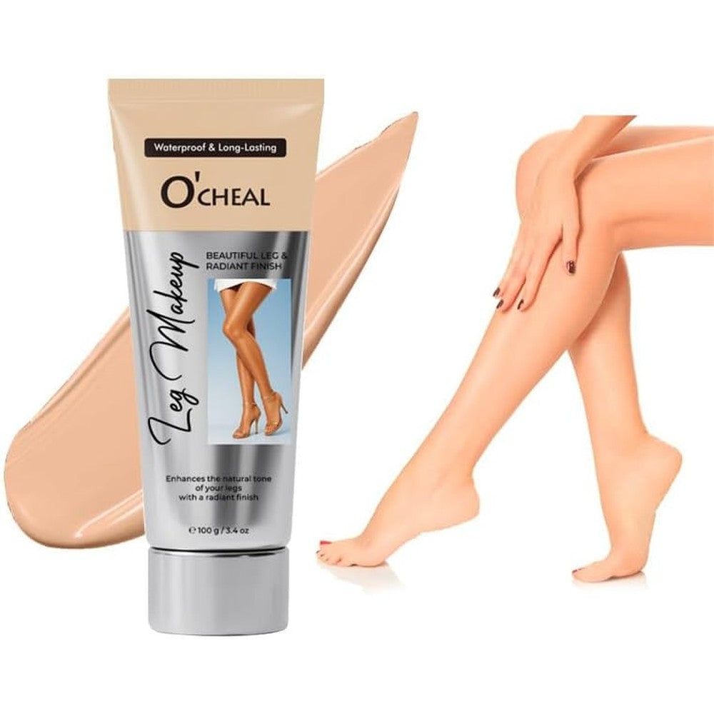 O'cheal waterproof leg makeup cream front view packaging