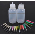 Tiebeauty NationInFashion henna applicator bottles front view with interchangeable tips