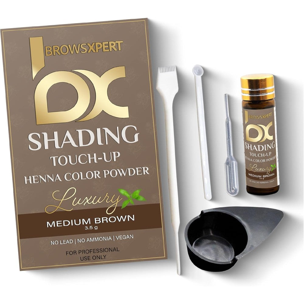 Browsxpert Professional Shading Touch Up Kit front view packaging