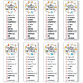 Eslinop Drink Around The World Epcot Temporary Tattoos, Pack Of 8, Water Resistant World Showcase Challenge Accessory For Disney Theme Park Trips - Image 1