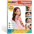 Jecqbor printable temporary tattoo paper pack front view