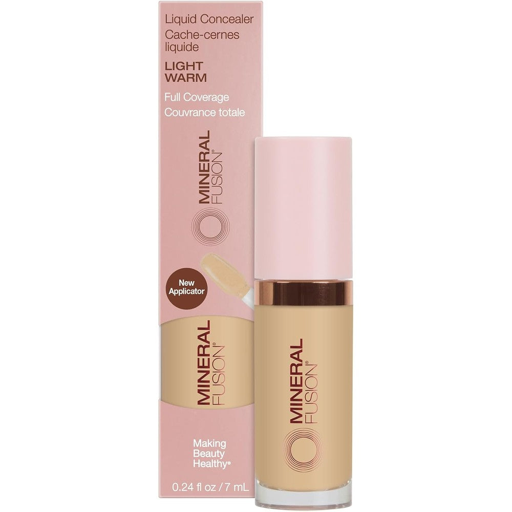 Mineral Fusion Liquid Concealer Light Warm front view packaging