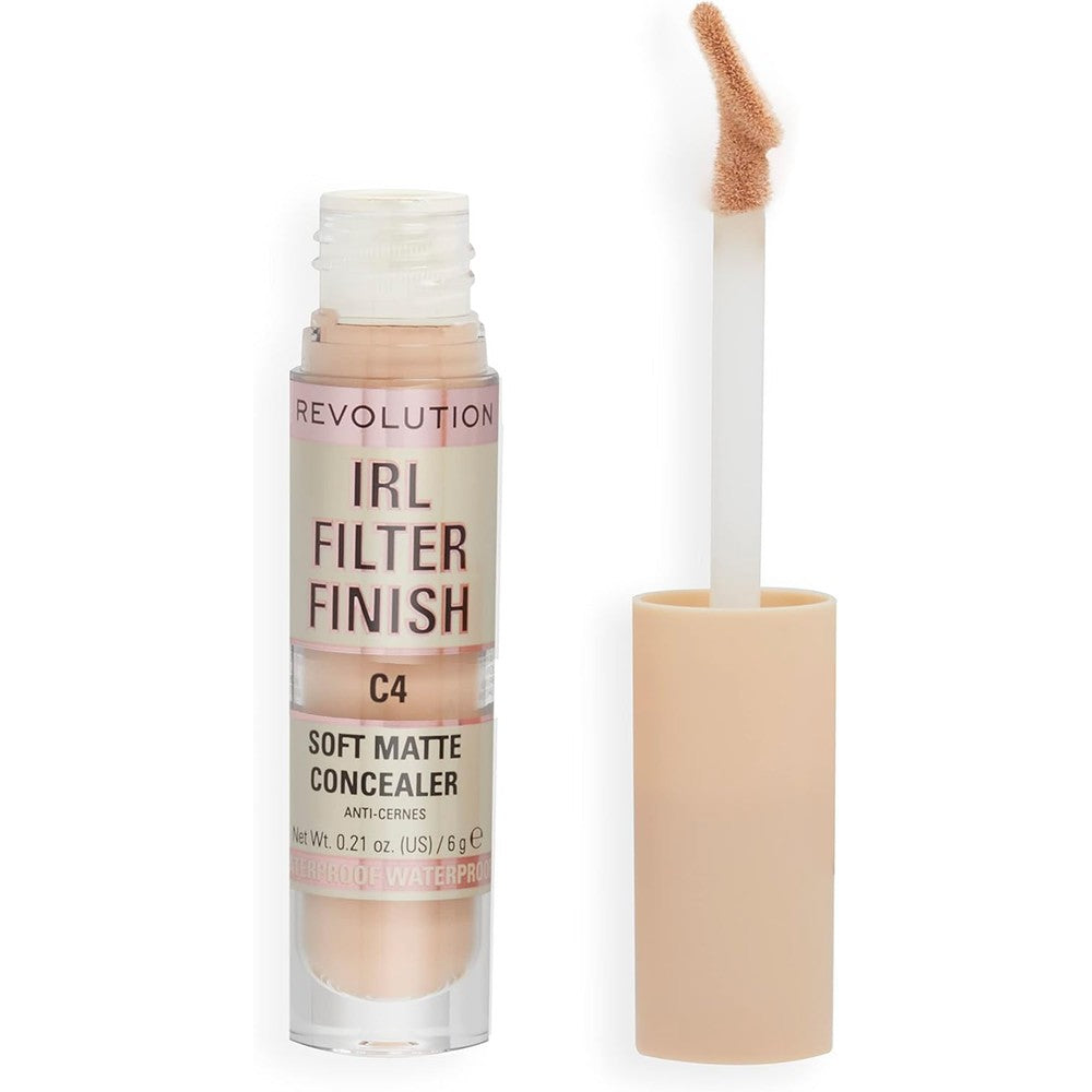 Makeup Revolution IRL Filter Finish Concealer C4 front view