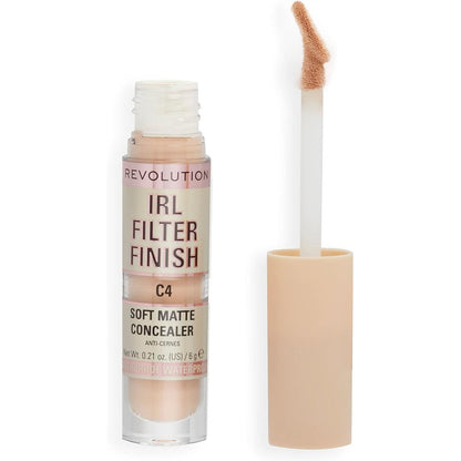 Makeup Revolution IRL Filter Finish Concealer C4 front view