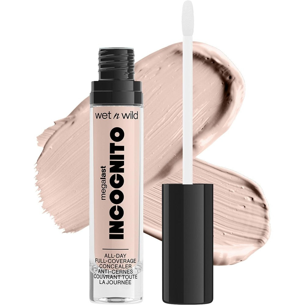 Wet N Wild Mega Last Incognito Concealer Light Beige bottle front view