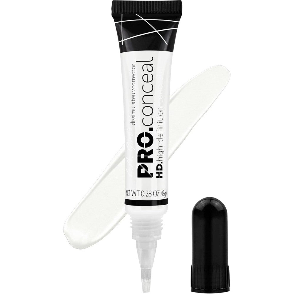 L.A. Girl HD Pro Conceal Flat White Corrector tube front view