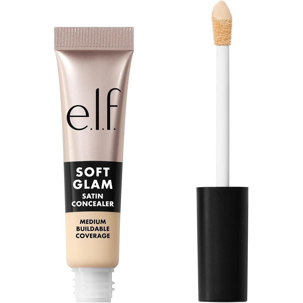 E.l.f. Soft Glam Satin Concealer 11 Fair Neutral front view in beige tube