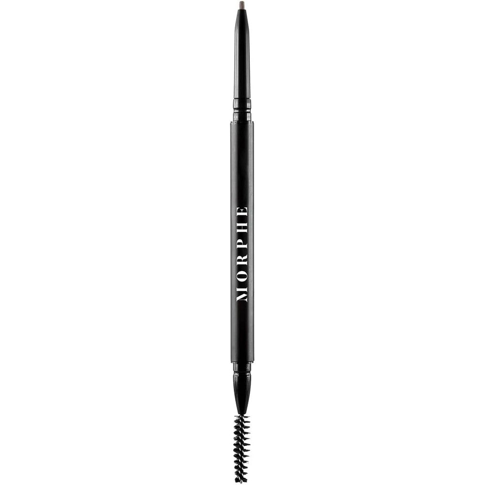 Morphe Micro Dual Eyebrow Pencil Java front view precise tip