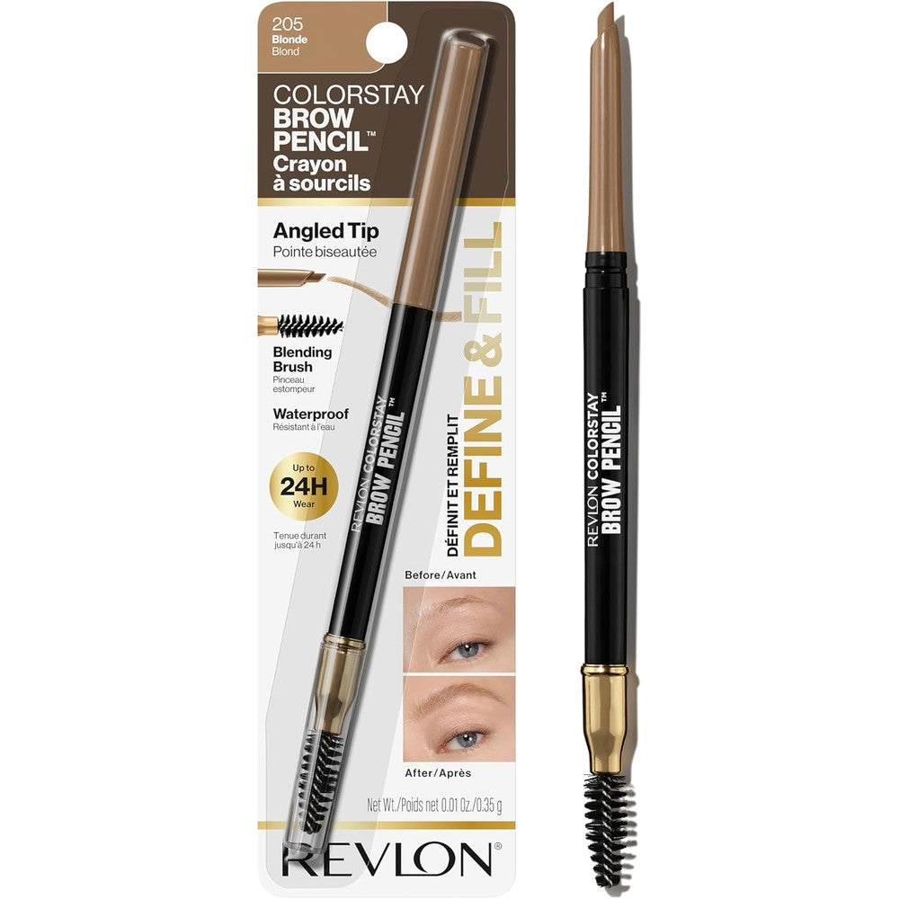 Revlon ColorStay Eyebrow Pencil 205 Blonde front view