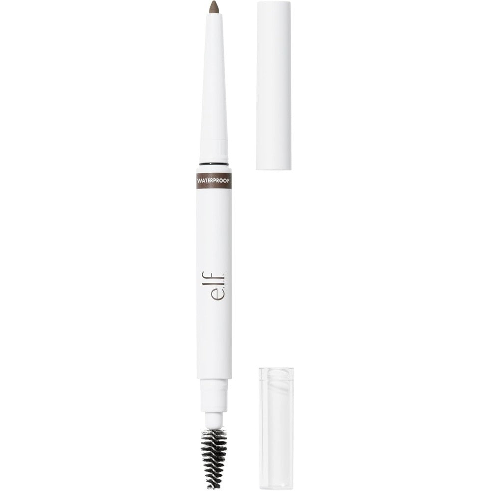 E.l.f. Instant Lift Waterproof Brow Pencil Deep Brown front view packaging