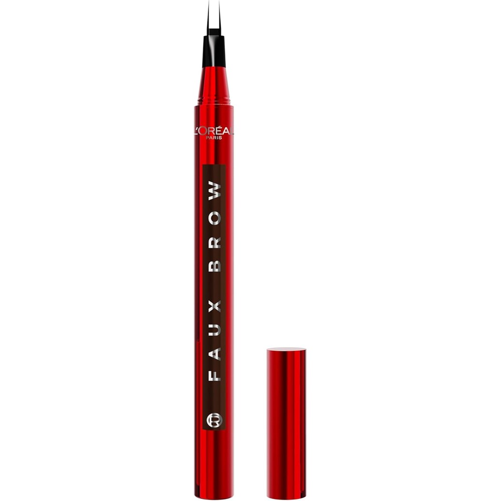 L'Oreal Paris Faux Brow Filling Eyebrow Pen front view for natural brow makeup