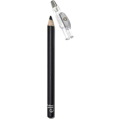 E.l.f. Satin Eyeliner Pencil in Black front view for precise eye makeup application.
