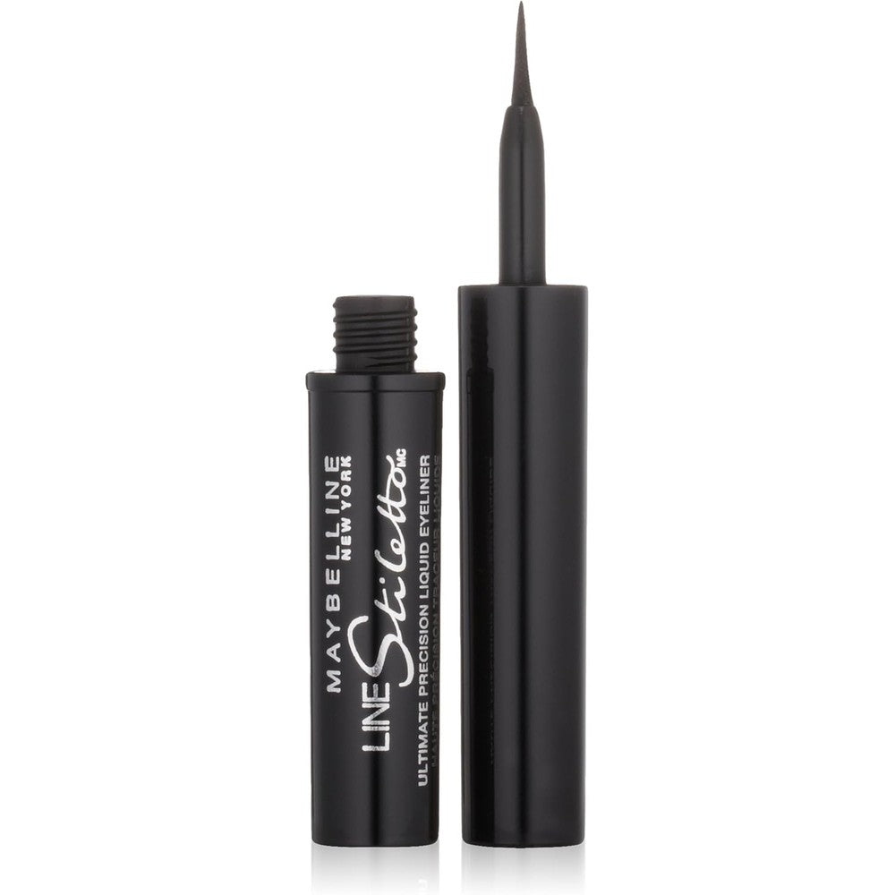 Maybelline Line Stiletto Ultimate Precision Liquid Eyeliner Blackest Black front view