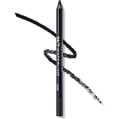 Urban Decay 24/7 Waterline Eyeliner Pencil in Legend black shade front view