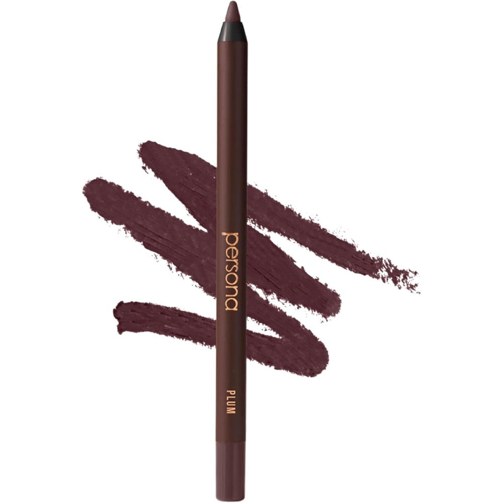 Persona 24hr Waterproof Eyeliner Pencil in Plum shade front view