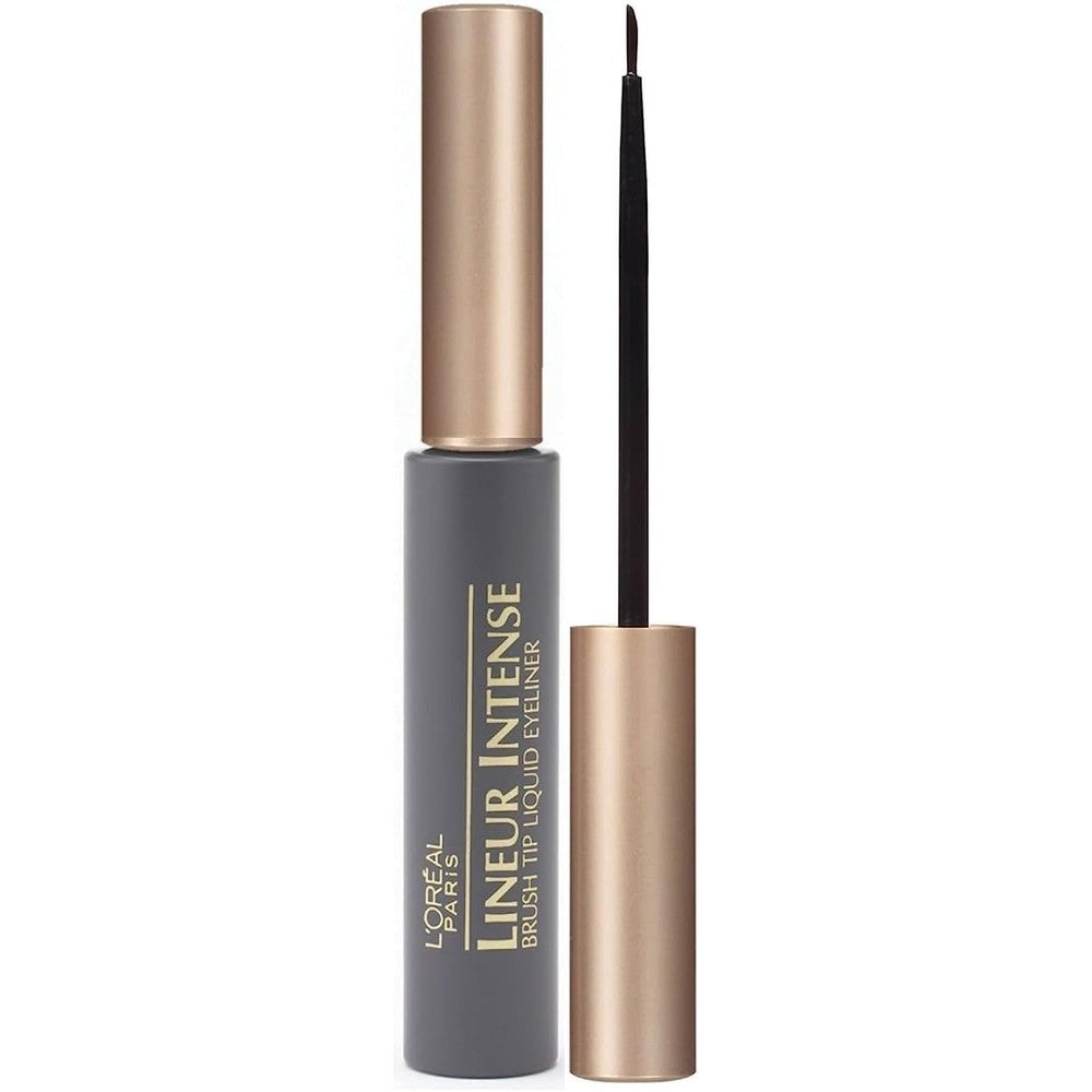 L'Oreal Paris Lineur Intense Brush Tip Liquid Eyeliner front view authentic USA import
