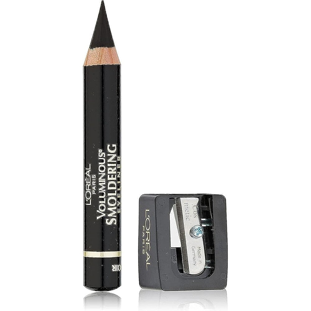 L'Oreal Paris Voluminous Smoldering Eyeliner Black 645 front view