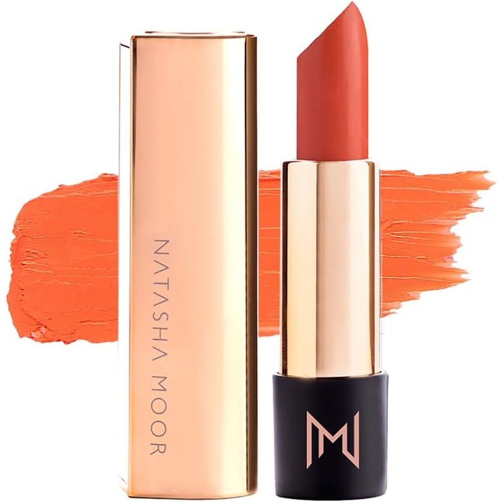 Natasha Moor No Bag Vibes orange color corrector stick front view