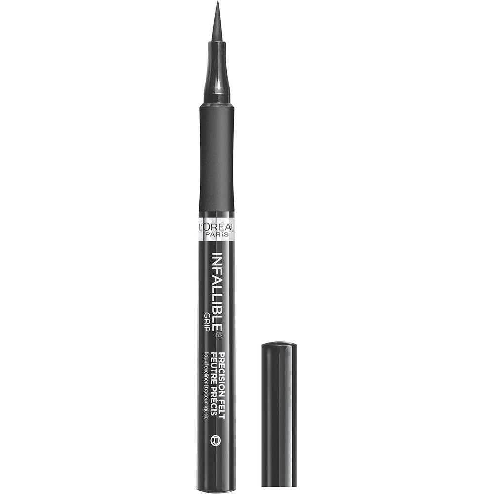 L'Oreal Paris Infallible Grip Precision Felt Eyeliner Grey front view packaging