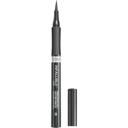 L'Oreal Paris Infallible Grip Precision Felt Eyeliner Grey front view packaging