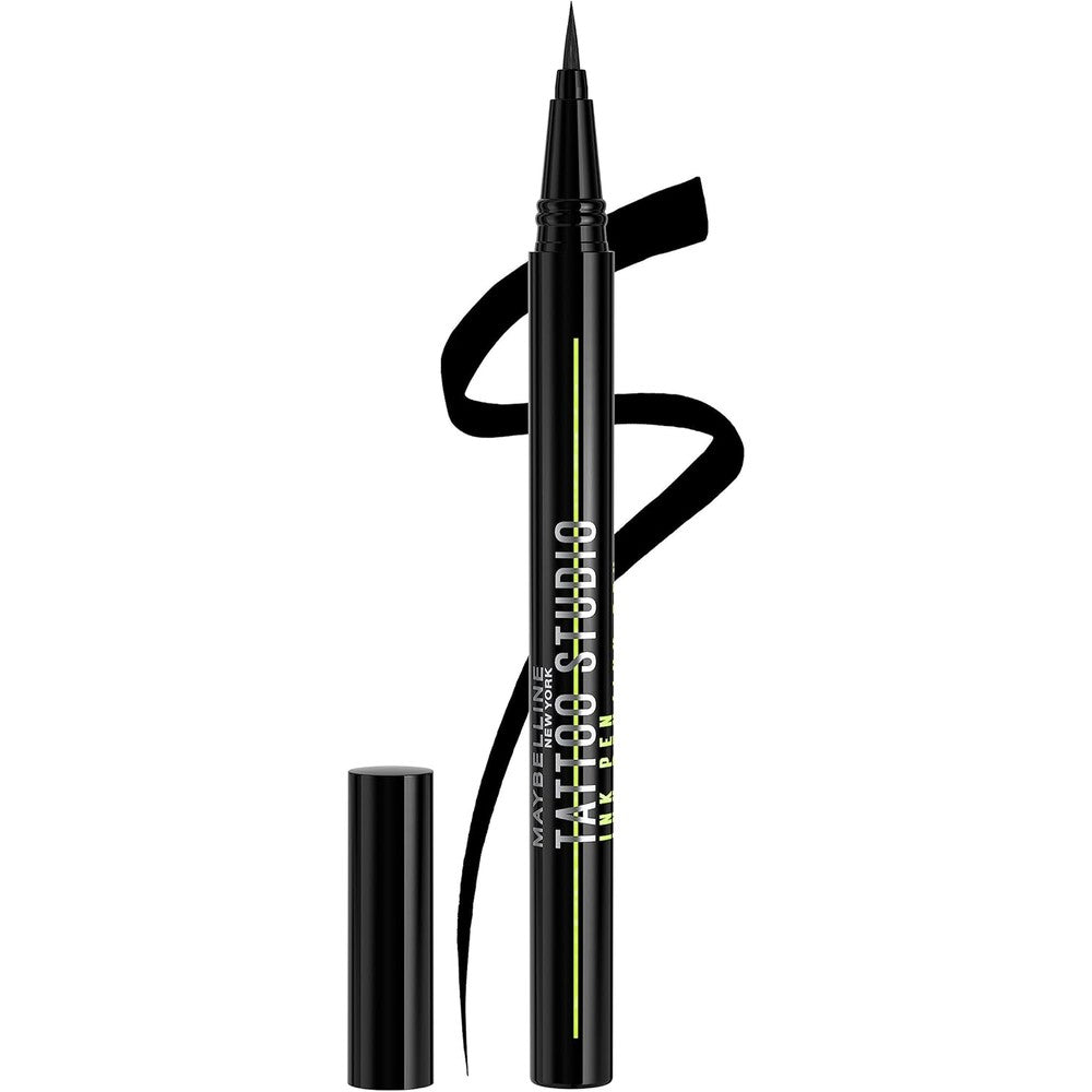 Maybelline Tattoo Studio Ink Pen Eyeliner Jet Black front view