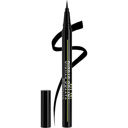 Maybelline Tattoo Studio Ink Pen Eyeliner Jet Black front view