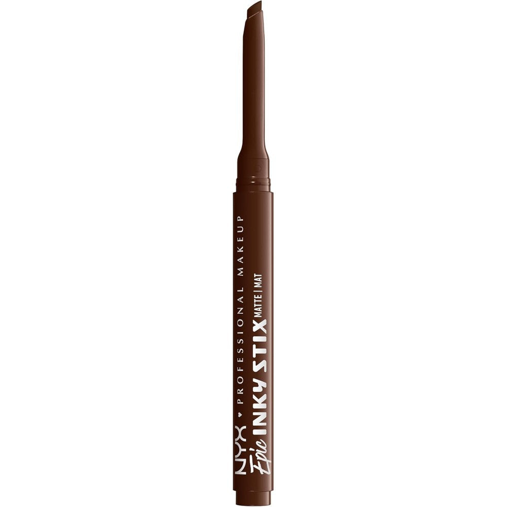 Nyx Professional Makeup Epic Inky Stix Mechanical Cream Gel Eyeliner 02 Ember Energy Matte Warm Brown Waterproof Long Lasting Formula - Image 1