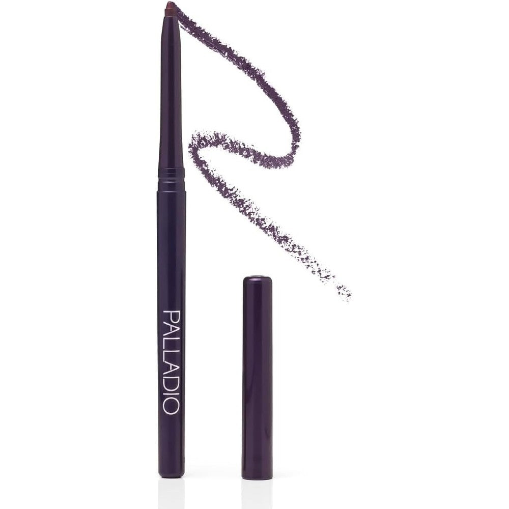 Palladio Retractable Waterproof Eyeliner in Exotic Plum front view