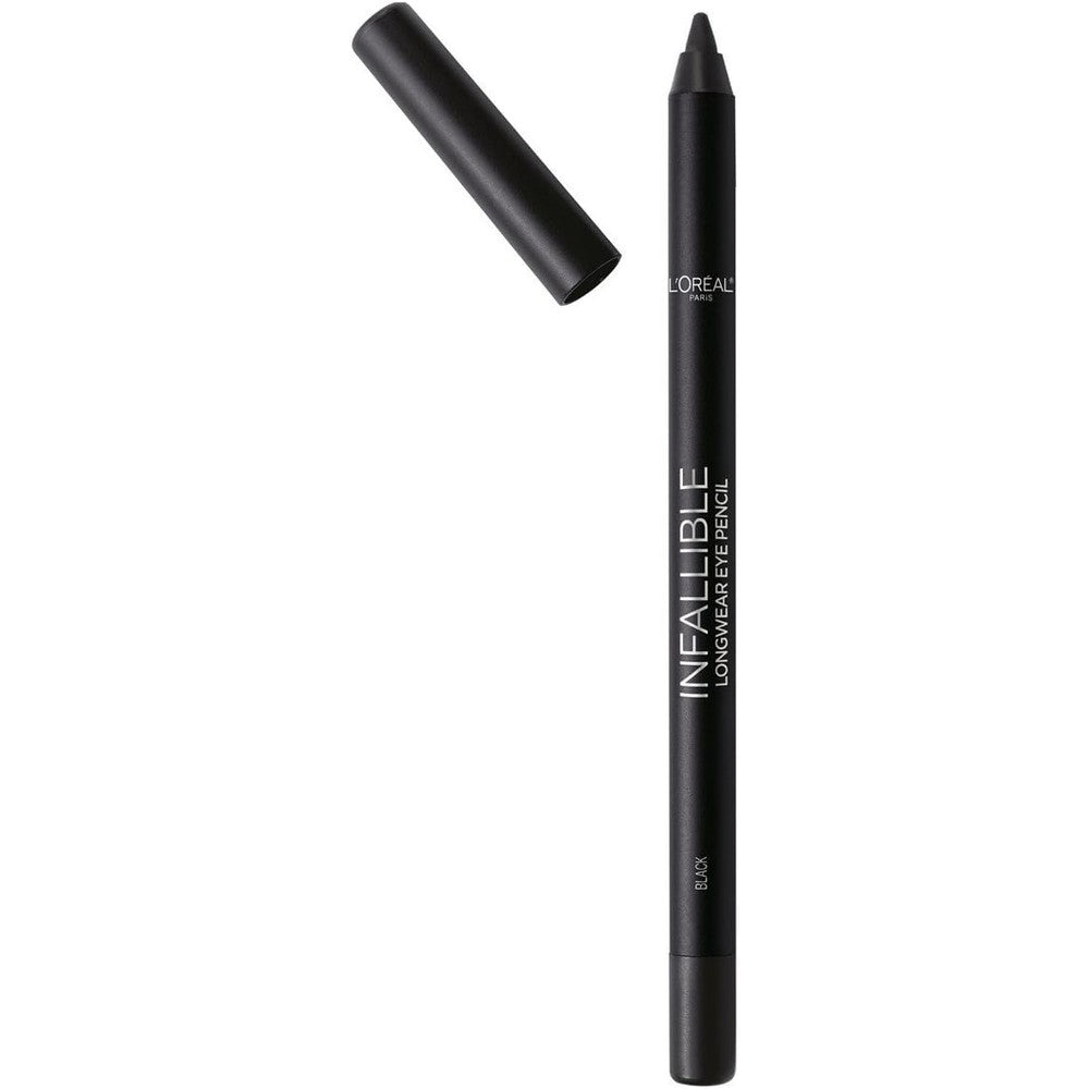 L'Oreal Paris Infallible Pro-Last Waterproof Pencil Eyeliner front view black shade