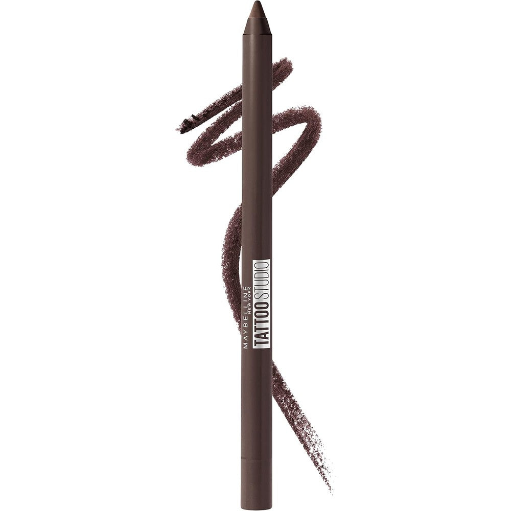 Maybelline TattooStudio Sharpenable Eyeliner Pencil in Bold Brown front view