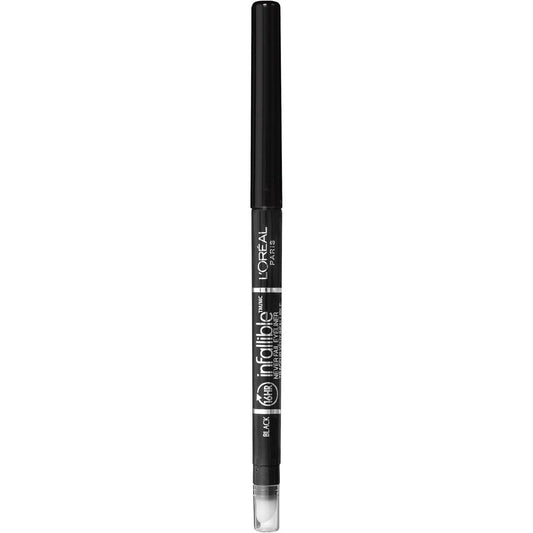 L'Oreal Paris Infallible Never Fail Mechanical Pencil Eyeliner front view smudge-proof makeup.
