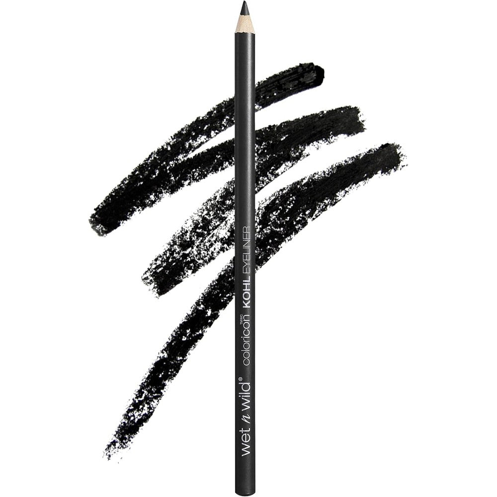 Wet N Wild Color Icon Kohl Eyeliner Pencil in Baby's Got Black front view
