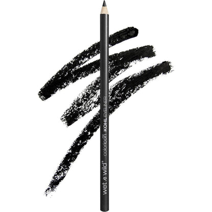 Wet N Wild Color Icon Kohl Eyeliner Pencil in Baby's Got Black front view