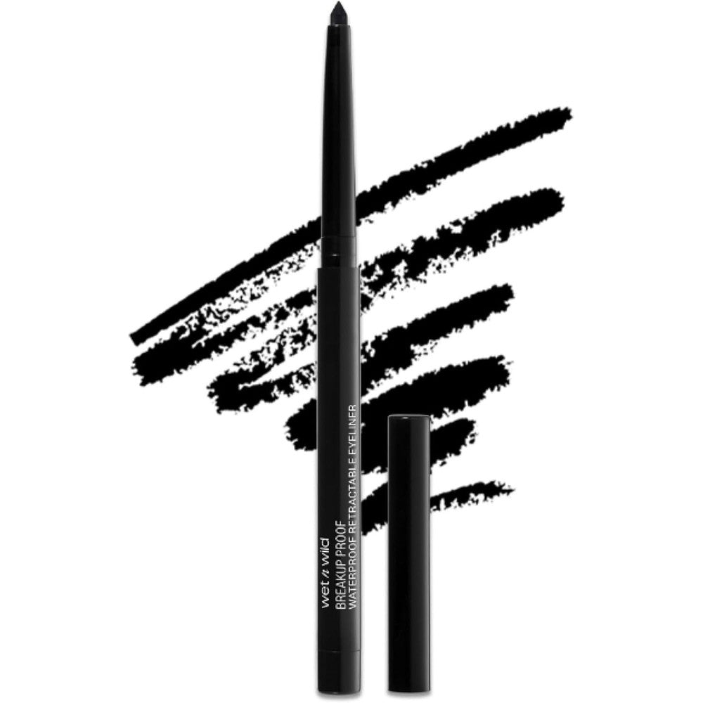 wet n wild Mega Last Breakup Proof Waterproof Retractable Gel Eyeliner in Charcoal