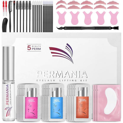 PERMANIA Lash Lift Kit front view showing the product packaging and branding for authentic imported lash care.