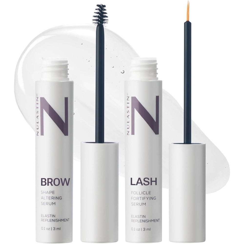 NULASTIN Eyelash Serum and Brow Serum Dual System front packaging view