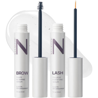 NULASTIN Eyelash Serum and Brow Serum Dual System front packaging view