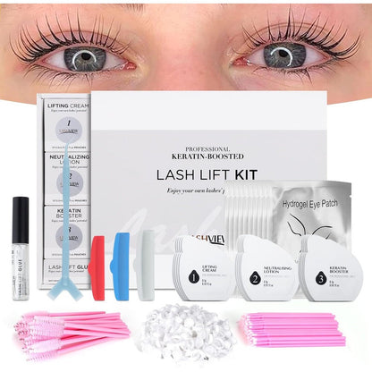LASHVIEW Professional Eyelash Perm and Lash Lift Kit front packaging view