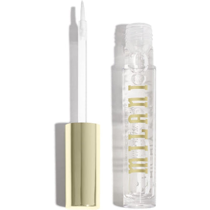 Milani Highly Rated Lash and Brow Boosting Growth Serum clear tube with gold cap front view