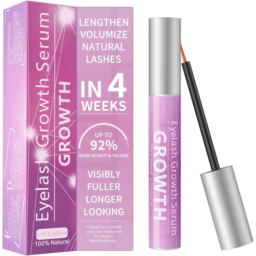 Sobetuar eyelash growth serum clear volumizing treatment bottle front view