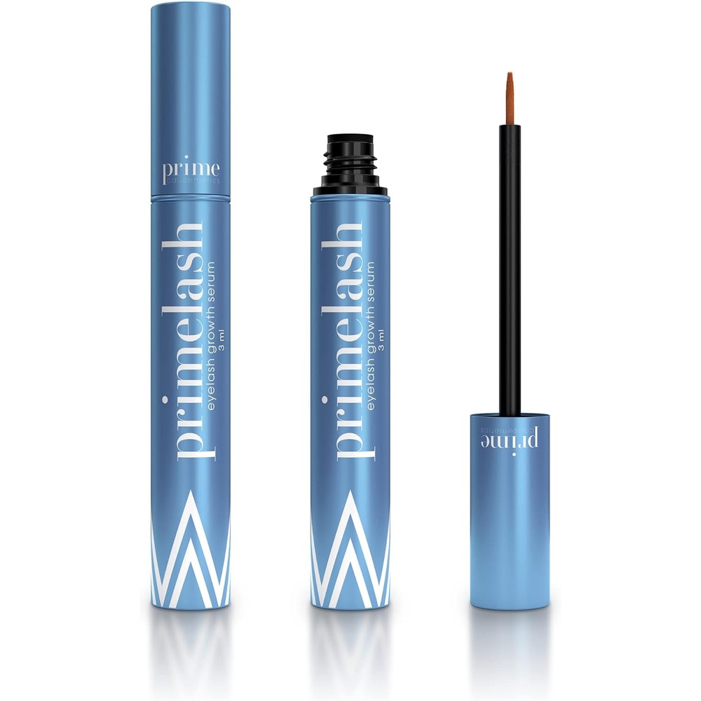 Prime Prometics PrimeLash Growth Serum front view of the 0.1 Fluid Ounce tube for eyelash thickening