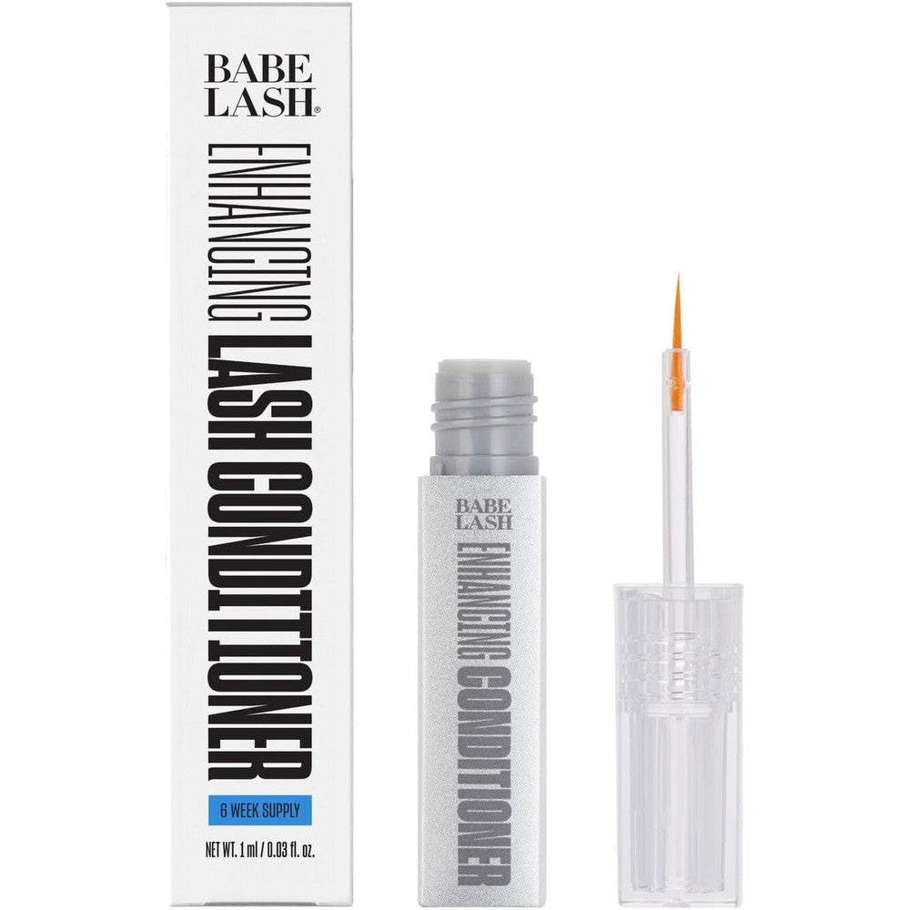 Babe Original Babe Lash Enhancing Conditioner front view of packaging for natural lash enhancement.