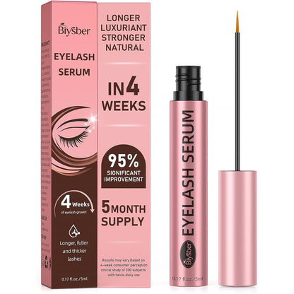 Biysber Liaison lash serum premium eyelash growth formula front view packaging