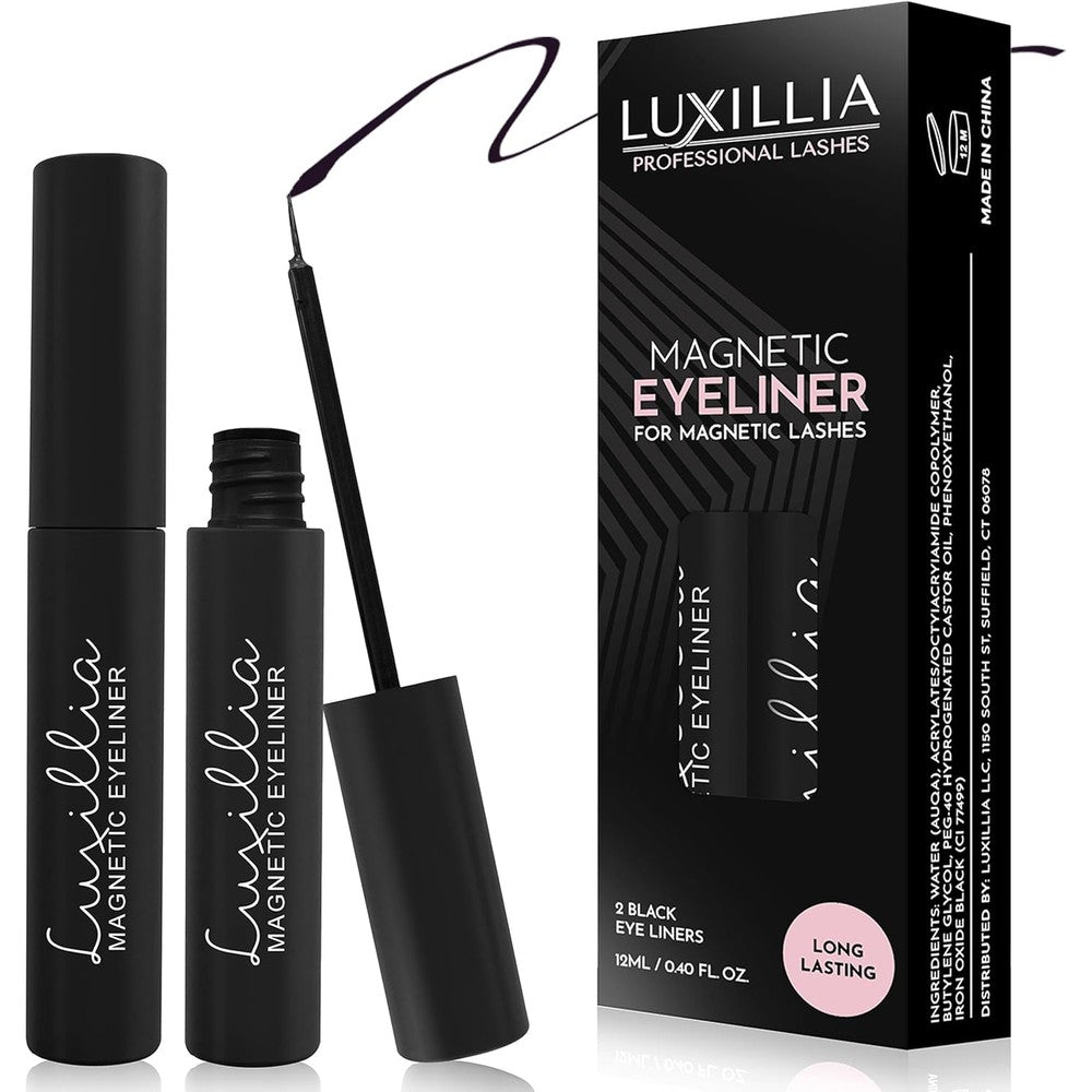 Luxillia Magnetic Eyeliner black liquid bottle front view