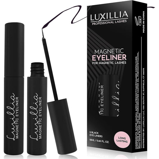 Luxillia Magnetic Eyeliner black liquid bottle front view