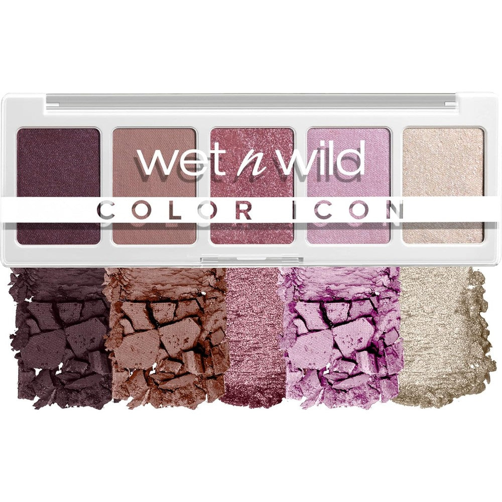 Wet N Wild Color Icon 5 Pan Eyeshadow Palette Petalette front view