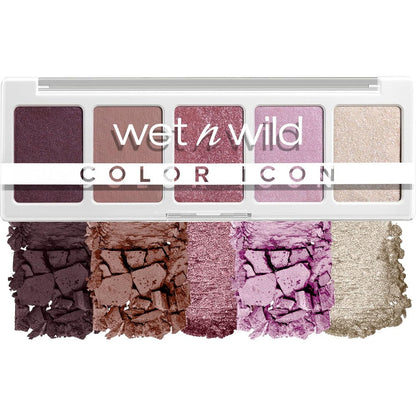 Wet N Wild Color Icon 5 Pan Eyeshadow Palette Petalette front view